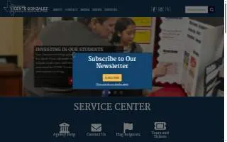 Gonzalez Concrete Construction website
