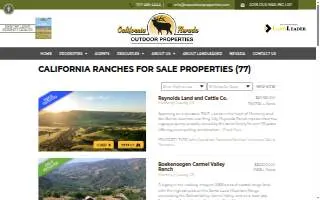 The Ranch of Davenport website