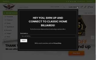 Classic Home Billiards Pool Tables & More Charleston