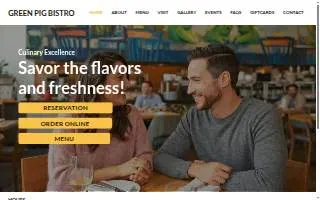 Green Pig Bistro website