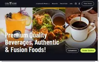 Chill Zone Cafe - Arlington Yorktown website