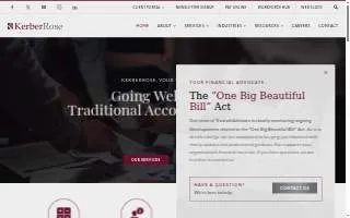 KerberRose of Green Bay website