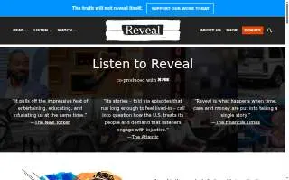 Reveal Hair Salon website