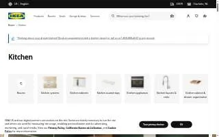 Kitchen Spaces website