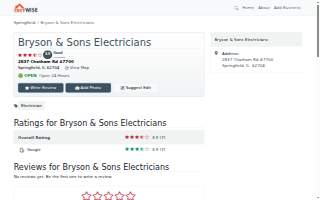 Bryson & Sons Electricians