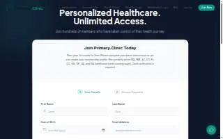 Wichita Direct Primary Care website