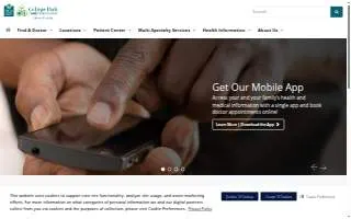 College Park Family Care - Overland Park website