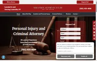Neil Roy Law Office website