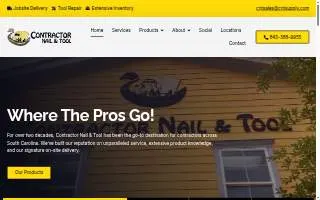 Contractor Nail & Tool - Mt. Pleasant of North Charleston website