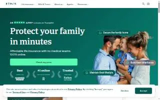 Ethos Salon website