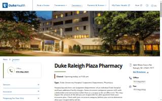 Duke Raleigh Plaza Pharmacy