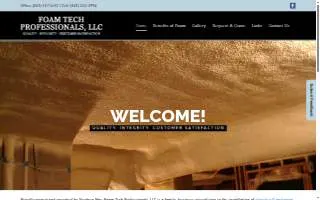 Foam Tech Professionals, LLC website