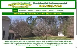 Nashua Lawn Maintenance website