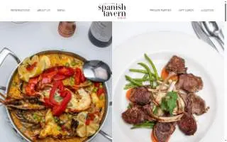 Spanish Tavern website