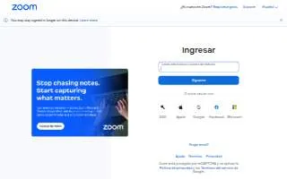 Zoom Drain of Westfield website