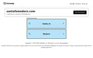 Santa Fe Modern Dentistry and Orthodontics website