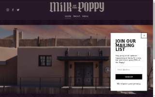 Milk of the Poppy