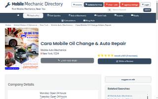 Cara Mobile Oil Change & Auto Repair Service