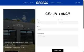 Recess Coffee Westcott website