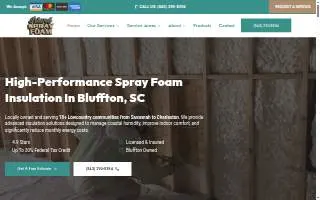 Island Spray Foam LLC website