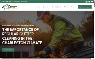 Charleston Gutter Solutions website