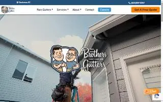 The Brothers That Just Do Gutters website