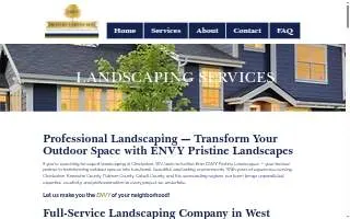 ENVY Pristine Landscapes of Charleston website
