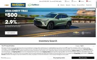 McGuire's Towing & Recovery website