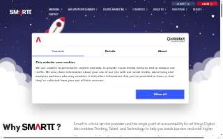 Smartt Insurance Agency website