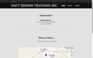 Matt Brown Trucking Inc