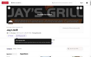 Jay’s Grill