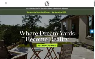 Bright Home Landscapes of Sacramento website