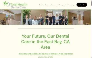 Total Health Dental Care - Old Oakland Office on Broadway, Oakland website