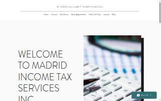 Madrid Income Tax Services