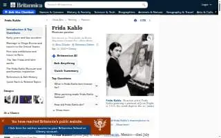 FRIDA southwest website