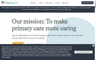 Village Medical -Timberline website