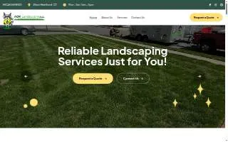 AOK Landscaping LLC website
