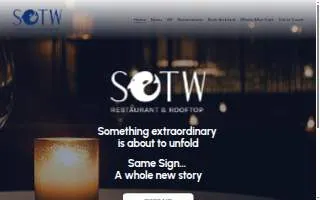 Sign of the Whale website