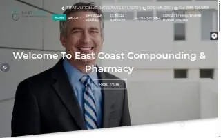 East Coast Compounding & Pharmacy website