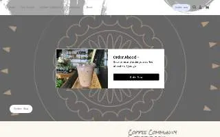 Lucid Beans Coffee - SODO website