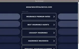 Assurance Low-Cost Car Insurance website