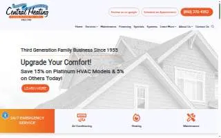Central Heating Consultants, Inc website
