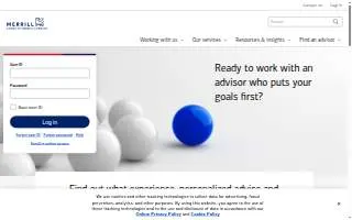 Merrill Lynch Financial Advisor Scott Connell website