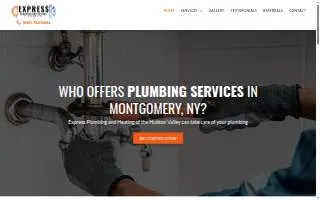 Express Plumbing Heating & Air of Boise website