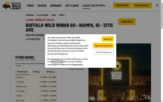 BWW GO Nampa, ID - 12th Avenue website