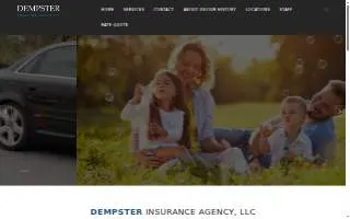 Dempster Insurance Agency, LLC website