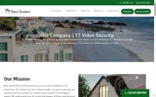 South Carolina Security Cameras & CCTV Surveillance Installers website