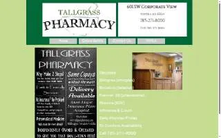 Tallgrass Pharmacy website