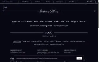 Steakhouse Bourré Bonne website