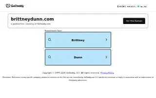 Brittney Dunn, CPA LLC website